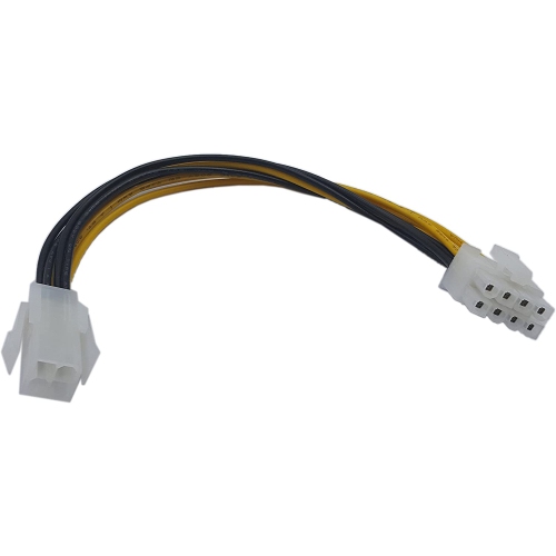2 Pack 4-Pin Male to 8-Pin Female PCI Express Power Cable(20CM)