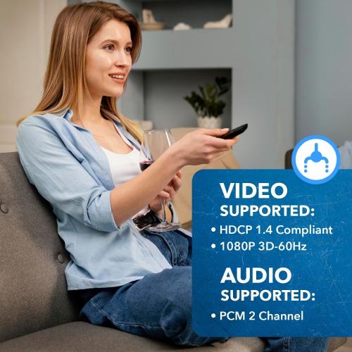 Quad Multi Viewer 4x1 Seamless HDMI Switch With HDMI Output Full HD 1080p