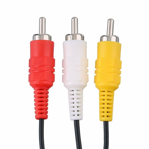 Sony Playstation 2 3 PS3 PS2 PS1 RCA AV Composite Cable Adapter Audio Video