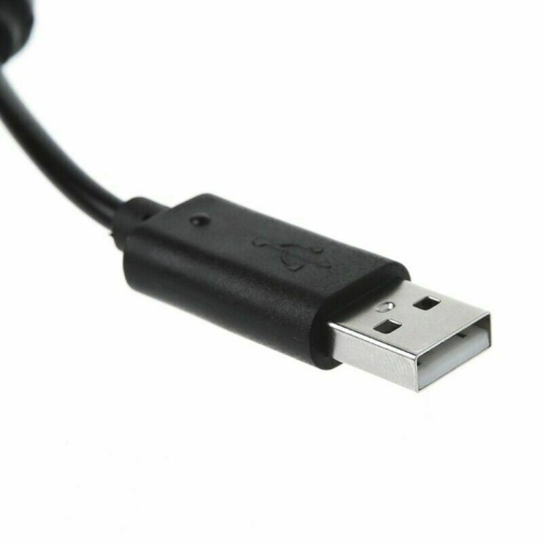 Câble USB détachable clés de rechange pour manettes avec fil Xbox 360 de Microsoft (adaptateur de manette câbles USB escamotables)