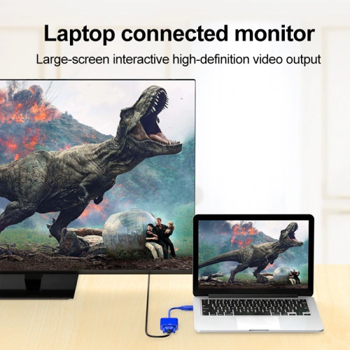 USB to VGA Adapter Converter External Video Adapter Multi-Display Graphic Card