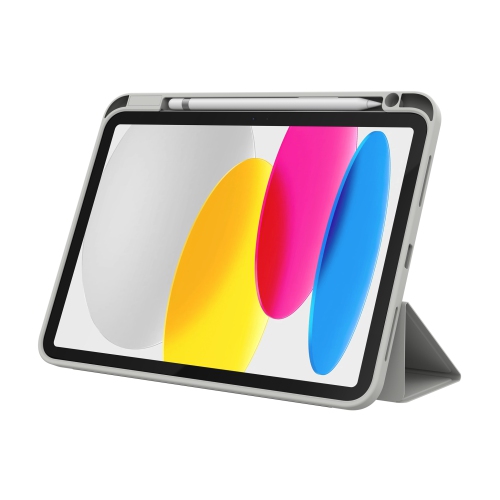 JCPAL  Durapro Protective Folio Case for Ipad 10Th Generation 10.9" (2022 Model) With Pencil Holder - Light In Grey