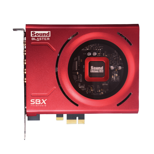 Creative High-performance PCI-e Gaming and Entertainment Sound Card and DAC