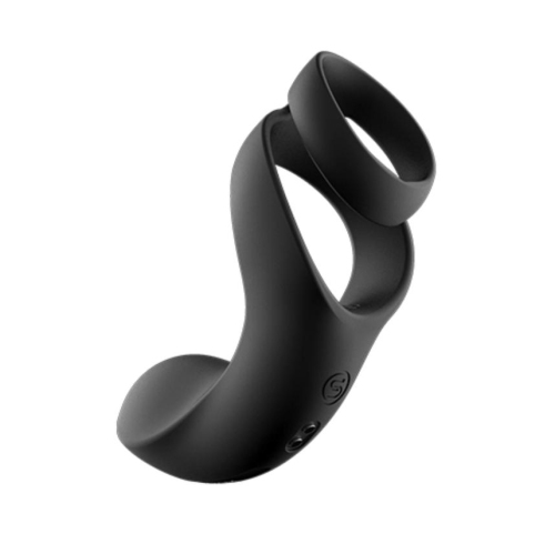 SVAKOM Benedict Double Ring Perineum Stimulator - BLACK