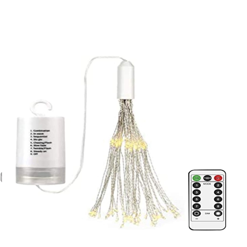 ISTAR  2Pack Fairy String Lights, Lights, Battery Operated String Lights With Remote Control for Indoor, Outdoor Warm In White