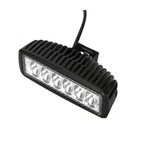 6 Led Bar White Car Fog Lamp, Spot Lamp 18W Car Fog Lamp, Spot Lamp