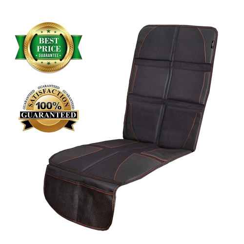 Water & Dirt-proof Car Seat Cover Protector & Car Backseat Organizer Kick Mat