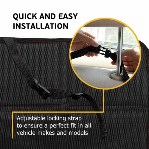 Protecteur pour siège d’auto étanche et à l’épreuve de la saleté, tapis protecteur pour siège arrière de voiture