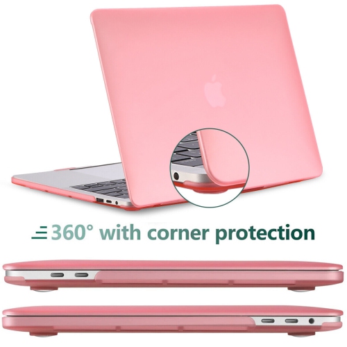 MacBook Pro 13 A2289 / A2251 2020 Pink Hard Case+Keyboard Cover+Screen Protector