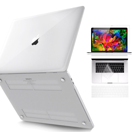 MacBook Pro 13" A2159 A1989 A1708 Clear Case + Keyboard Cover + Screen Protector