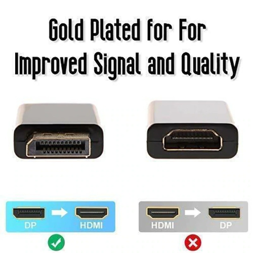 Adaptateur convertisseur DisplayPort DisplayPort DisplayPort DisplayPort DisplayPort DisplayPort DisplayPort DisplayPort mâle vers HDMI femelle