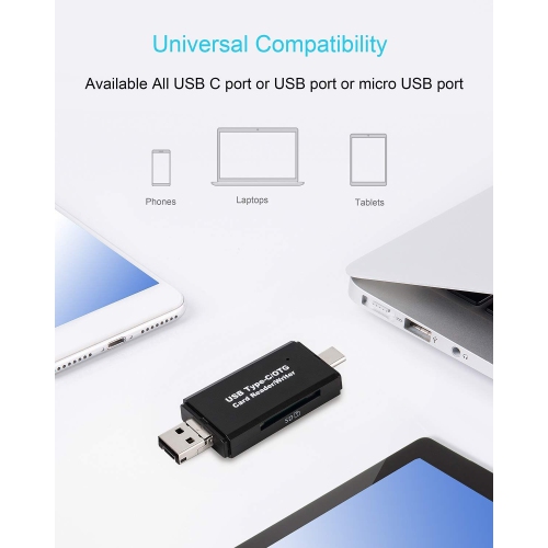 USB 2.0 3.0 SD Memory Card Reader SDHC SDXC MMC Micro Mobile T-FLASH