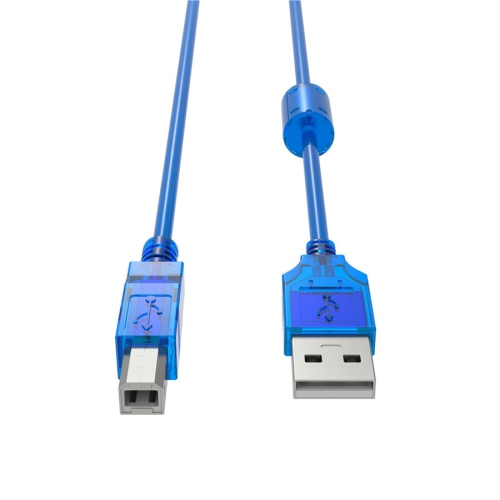 Câble USB 2,0 de type AB A mâle vers B mâle de 6ft pi de SuperShield – Câble mâle A-B MM – fil 1,8m pour imprimante