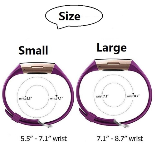 SuperShield Fitbit Charge 3 4 Band Replacement Wrist Strap Silicone Sport Smart Watch Strap