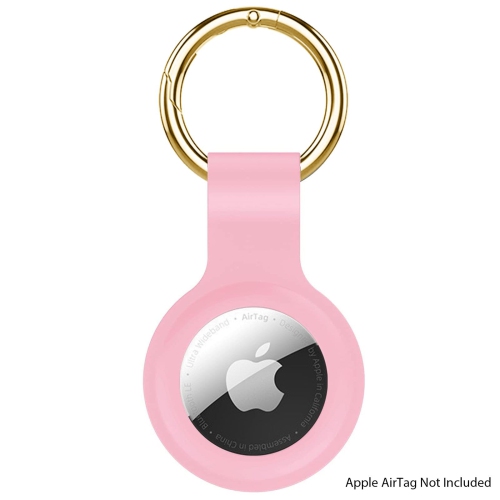 SAHARACASE  - Liquid Silicone Case for Apple Airtag - In Pink Felt like great quality