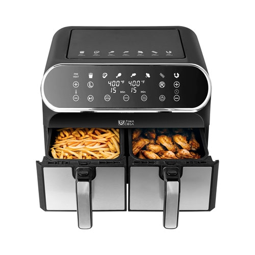 Friteuse numérique Ultima Cosa - 8L/8.5QT - Acier inoxydable noir