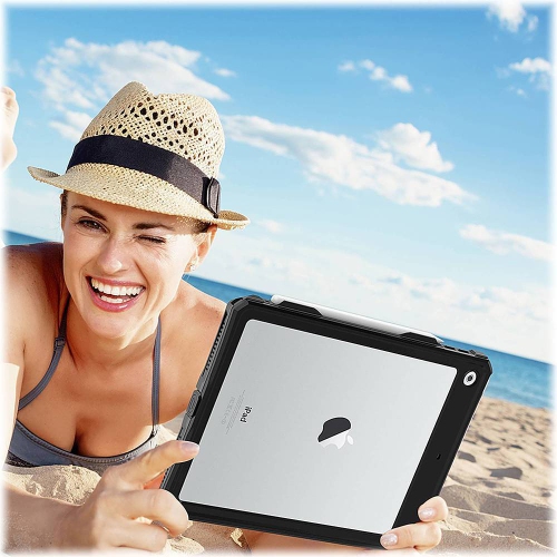 SaharaCase - WaterProof Case for Apple iPad 10.2" - Black