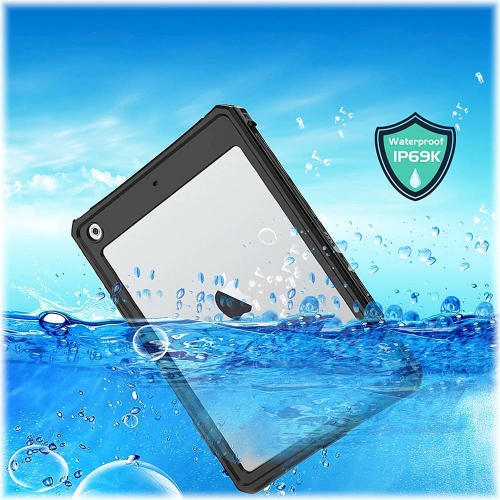 SaharaCase - WaterProof Case for Apple iPad 10.2" - Black