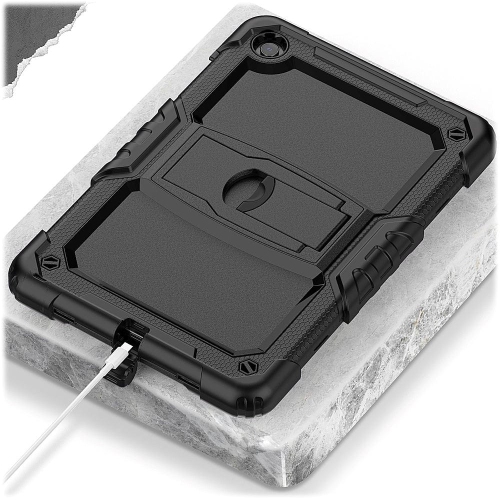 SaharaCase - Defence Series Case for Lenovo Tab M10 Plus - Black