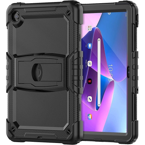 SaharaCase - Defence Series Case for Lenovo Tab M10 Plus - Black