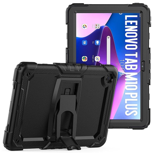 SaharaCase - Defence Series Case for Lenovo Tab M10 Plus - Black