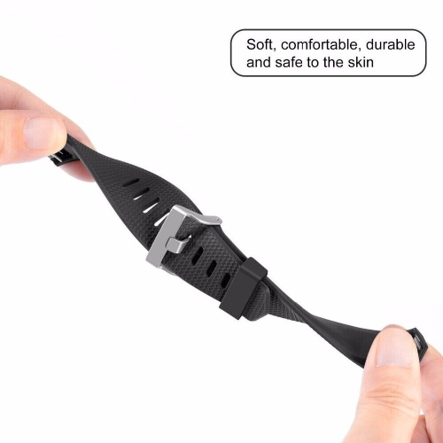 SuperShield Fitbit Charge 3 4 SE Band Replacement Wrist Strap Silicone Sport Smart Watch Strap