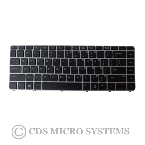 HP Elitebook 1040 G3 Backlit Keyboard with Silver Frame - Perfect Replacement Option