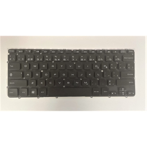 Dell XPS 12 & 13 Canadian French Backlit Keyboard - Model MXR46