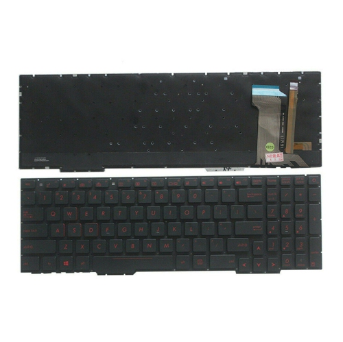 ASUS  New Rog Strix Fx553Vd Fx553Ve Zx553Vd Gl553 Gl553V Gl553Vd Gl553Ve Keyboard, Us English Backlit