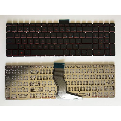 HP  Pavilion Star Wars 15-An Backlit Bilingual Keyboard - Black, Model 9Z.nc8Bq.72M