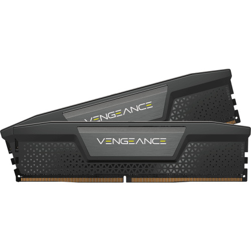 Mémoire DDR5 noire 6200 MHz C36 Vengeance 32 Go