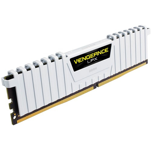Corsair Vengeance LPX 32GB DDR4 3200MHz CL16 White Computer Memory (CMK32GX4M2E3200C16W)