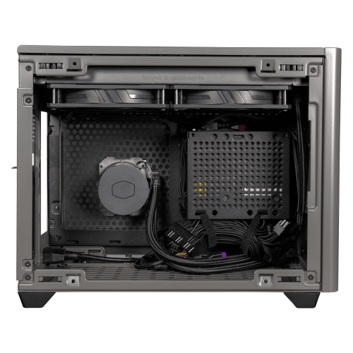 Cooler Master MasterBox NR200P MAX Mini ITX 2 Fan Black PC Case 