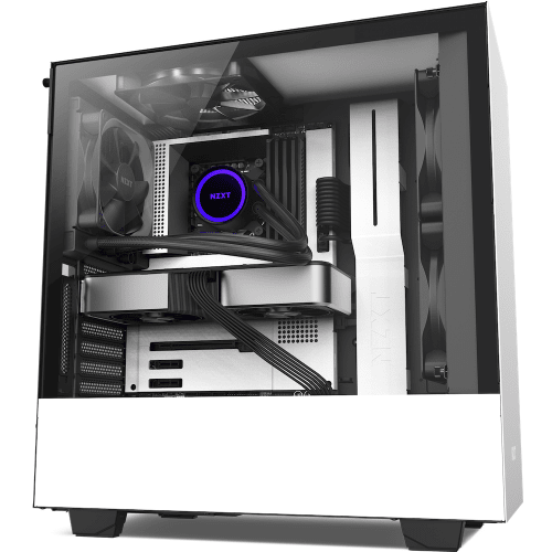 NZXT Kraken 120 Fluid Dynamic Bearing LGA 1700 AM5 120mm Radiator Fans 300RPM Black Other Computer & Laptop Accessories