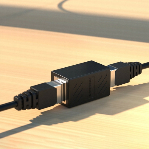 Coupleur Ethernet RJ45, connecteur de câble Ethernet RJ45 en ligne femelle vers femelle pour connecteur Cat 7 Cat 5e Cat 5e de 5