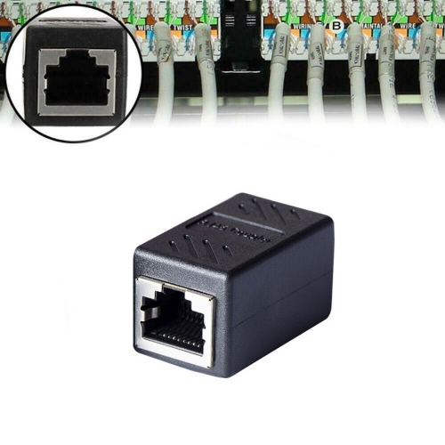 Coupleur Ethernet RJ45, connecteur de câble Ethernet RJ45 en ligne femelle vers femelle pour connecteur Cat 7 Cat 5e Cat 5e de 5