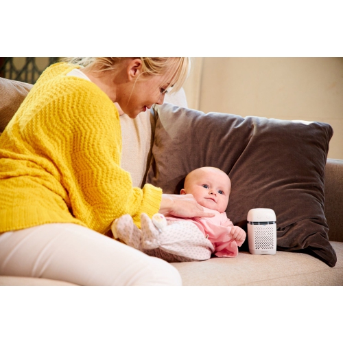 Bebcare Air - Portable H11 True EPA Purifier for Allergies Smells Pollen Smoke Pet Dander, 22dB Ultra-Quiet, Removes 99.94% of Pollutants, Designed