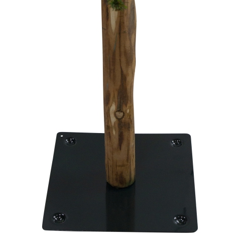 Slim Alpine Artificial Christmas Trees - 5'- Unlit - Set of 3