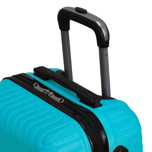 NICCI 3 Piece Luggage Set Lattitude Collection - Aqua