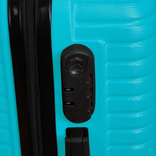 NICCI 3 Piece Luggage Set Lattitude Collection - Aqua