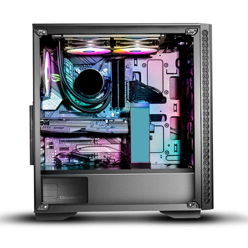 Gaming Zonic Custom PC- AMD Ryzen 7 5700G, GeForce RTX 3070, B550 Wi-Fi Motherboard, 32 GB DDR4 RAM, 1TB NVME M.2 SSD, RGB Gaming Keyboard Kit, Windows 11 Home