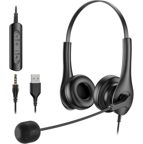 best buy usb headphones with microphone