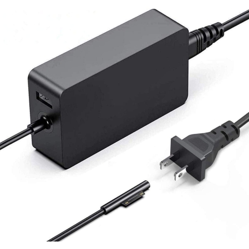 Surface Pro Charger,15V 4A 65W Adapter Power Supply for Microsoft Windows Surface Pro 3/4/5/6/7/X Charger,Surface