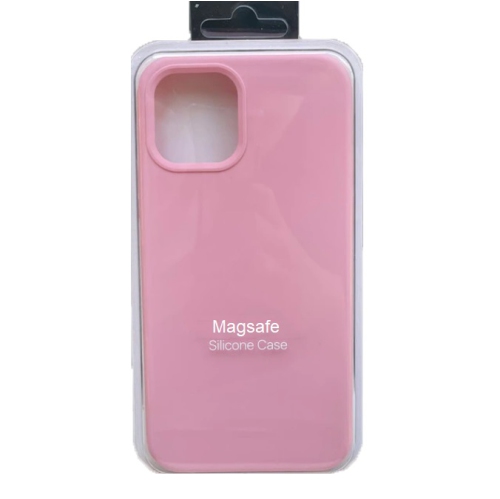 CC  Topsave Magnetic Case Compatible With Mag-Safe, Liquid Silicone Rubber Bumper Case With Soft Microfiber Case for Iphone 14 Pro 6.1" In Pink
