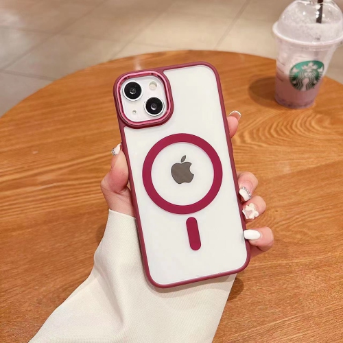 CC  Topsave Magnetic Case, Compatible With Magsafe, Full Body Shockproof, Metal Lens Frame, Anti-Scratch Slim Protective Case for Iphone 14 Pro 6.1"