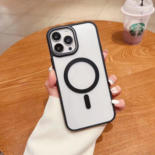 TopSave Magnetic Case, Compatible with MagSafe, Full Body Shockproof, Metal Lens Frame, Anti-Scratch Slim Protective Case For iPhone 14 Pro 6.1",