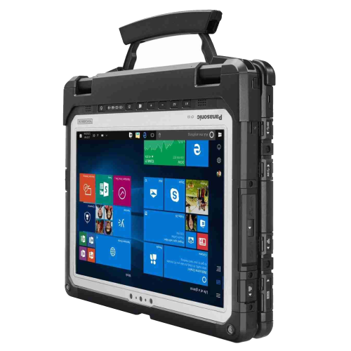 Panasonic Toughbook CF-33 12" QHD Touchscreen 2-in-1 Laptop - Core i5-6300U - 16GB - 256GB SSD - Windows 10 Pro - Black/Silver by PANASONIC - Refurbished condition - Image 5