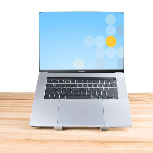 StarTech Aluminum Foldable 15.6" Laptop Riser Stand - SIlver