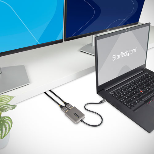 StarTech USB- C to Dual 4K Ultra HD HDMI Adapter