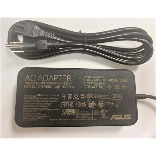Asus ADP-150CH Genuine Laptop AC Adapter Charger - 20V 7.5A 150W with Power Cord